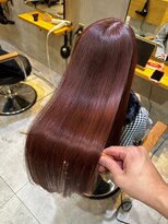 ジーナ 本八幡(Zina)&nbsp;大人かわいい20代30代40代小顔ショコラベージュ　Zina本八幡