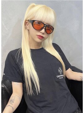 ジーナ(XENA) ケアブリーチ、ハイライト、ブロンド(渋谷)