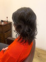 オリオリ(OliOli)&nbsp;ウルフレイヤー×スパイラルパーマ