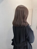 キャンバス バイ ネオリーブ 横浜西口(Canvas by neo.)&nbsp;ミディアムヘア ミディアムレイヤー 春ベージュsk