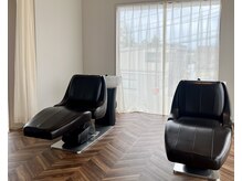 架空(KAQU)の雰囲気（リラックスできるシャンプー台）