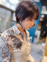 リノショアーズ 日本大通り店(RINOSHORES) 20代30代ダブルカラーブリーチ立体感グラデーション透明感カラー