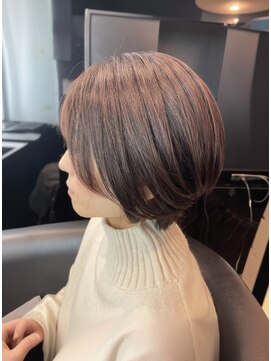 OX CREATION 椥辻 オックスクリエーション 柔らかショートボブ