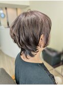 ナチュラルショートレイヤー