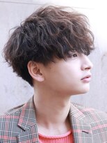 オーシャントーキョー サニー 原宿(OCEAN TOKYO Sunny)&nbsp;波巻きパーマツイストスパイラルパーマツーブロックメンズ