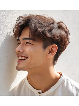 メンズ ルシードスタイル アウラ 松戸市五香(LUCIDO STYLE Aura) メンズスタイル【五香#メンズカット#＜理容室＞#ブリーチ#眉毛】