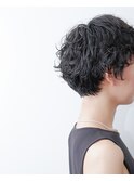 マッシュパーマ/マッシュショート/ショートパーマ
