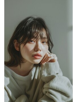 ラナ 新宿(lana) ボブウルフ/シースルーバング/レイヤーカット【lana hair 新宿】
