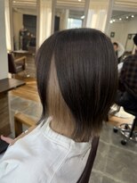 セシルヘアー なんば店(Cecil hair)&nbsp;インナーカラー/ミルクティーベージュ/髪質改善カラー/岩川