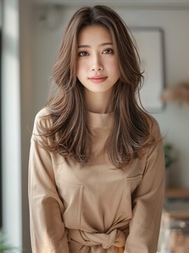 アルトリスト(Altruist Aging×HAIR&SPA) ★ダークアッシュ大人ガーリーボブ着物ミディアムレイヤーカット