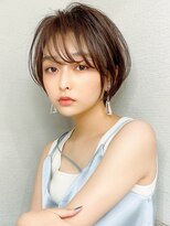 パシフィックダズールコパン(Pacific Dazzle copain) ★くびレイヤーエモージュ斜めバングイメチェン愛されショート