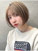 【Say.福岡】丸みショート×伸ばしかけショート×ケアブリーチ