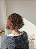 ミニボブ/ケラチンパーマ/ヘッドスパ