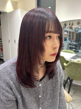 ロンドネートゥル 新潟(Lond naitre) 似合わせカット 韓国レイヤー