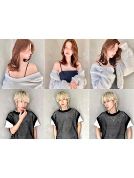 【学割U24◇カット＋カラー\5500】リーズナブル×高技術◎トレンドデザインを貴方だけの似合わせスタイルに