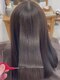 サロン(SALON)の写真/真っすぐなりすぎない、自然なシルエットの縮毛矯正が大好評!柔らかな髪質で思わず触れたくなる髪へ…☆