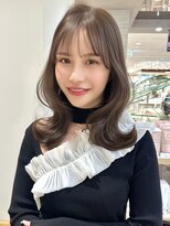 バイオレットジェム(Violet`jem)&nbsp;レイヤーカットハッシュカットくびれヘアぱっつん前髪RI-62