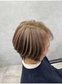 G 白髪ぼかしハイライト