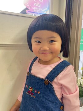 ヘアー クチュリエ ビーホワイト(hair couturier B:white) キノピオボブスタイル