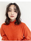 こなれ感たっぷりのくせ毛風パーマ