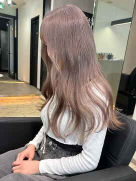 ラピステン 福岡天神 大名店(Lapis) 担当_原島/エクステ/レイヤー/ブリーチ/髪質改善/ブリーチなし