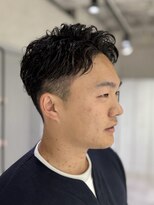 キートス(Kiitos) 毛流れパーマ 大人男子ヘア