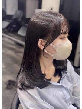 ピリオド 蒲田(Period.) 【西川】まとまり重視ワンカールカット/顔まわりカット/髪質改善