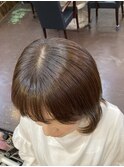 透明感シアーアッシュ