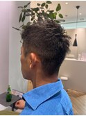 メンズ刈り上げショート