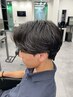 【毛流れ×清潔感】カット+ニュアンスパーマ[心斎橋/MEN’S/パーマ]