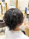 メンズニュアンススパイラルパーマ　【メンズ/メンズパーマ】
