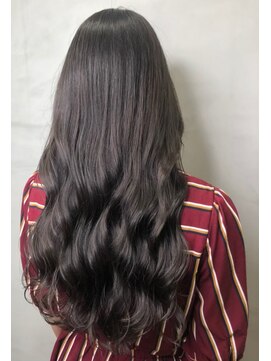 ジーナ 船橋(Zina) 髪質改善＊ロングレイヤーグレーベージュ＊美髪【Zina船橋】