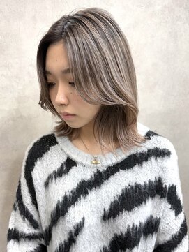 サニー 渋谷(SUNNY) バレイヤージュ、ハイライト、レイヤーカット、シャドールーツ