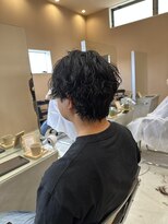 ジジ インターパーク 宇都宮(Gigi)&nbsp;メンズパーマ/センターパートパーマ/ツイストスパイラルパーマ