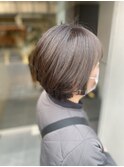 大人女性支持率90％オーガニックショートボブ