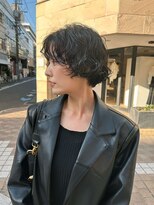 ジュベ(juve.)&nbsp;大分ショートボブ顔まわりレイヤーカットパーマ