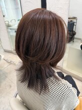 ヂルチヘアー(zilch hair)&nbsp;［髪質改善］スモーキーアンバーミディアムレイヤー