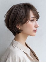 ハピネスフィール 宇治店(Happiness FEEL)&nbsp;ショートボブ30代40代50代大人上品ショートヘア