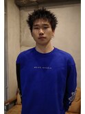 メンズカットスパイキーショートアクティブショートラフショート