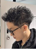 刈り上げスパイキーショート