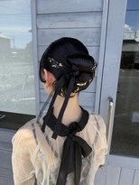 ル レーヴ 和田店(Le reve)&nbsp;リボン風カチモリヘア【鈴木】
