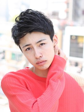 マイロ(mailo) 好感度アップのツーブロック刈り上げアップバング大人スタイル