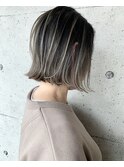 ハイライトバレイヤージュ ボブ【Insta→bacio_ozawa】