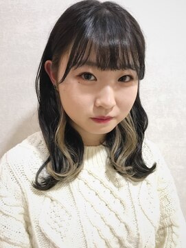 フロート 小阪店(float) インナーカラー_クールショート ピンクグレージュ ボブルフ