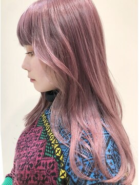 パーク(PAAQ) 【PAAQ田中智大】ブリーチカラー／ピンクカラー／ペールピンク