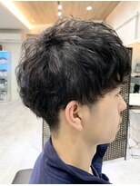 ヘアーデザイン デルタ(Hair Design Delta)&nbsp;刈り上げマッシュ×スパイラルパーマ