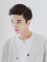 ヘアアンドスパ モーブ 世田谷(hair&SPA Mauve)&nbsp;メンズワイルドアップバングサイドパートショート