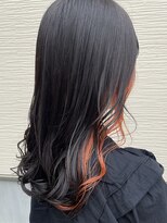 ルシュカイチマルニ(Rasca102)&nbsp;♪Rasca☆インナーカラーオレンジ×アッシュブラウン