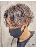 スパイラルセンターパートスタイル
