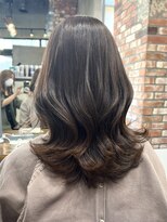 ザシー オモテサンドウ(The C)&nbsp;【なめちゃんhair】鎖骨ミディアム/くびれヘア20代30代40代